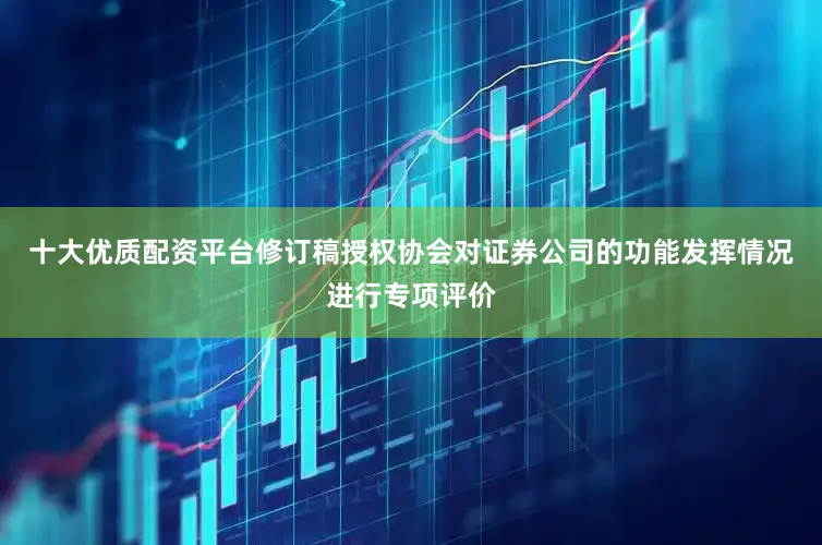 十大优质配资平台修订稿授权协会对证券公司的功能发挥情况进行专项评价